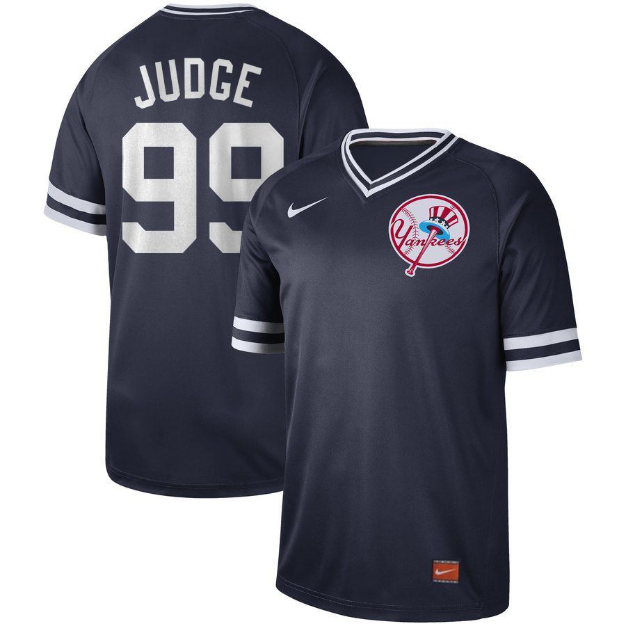 2019 Men MLB New York Yankees #99 Judge blue Nike Cooperstown Collection Jerseys->pittsburgh pirates->MLB Jersey